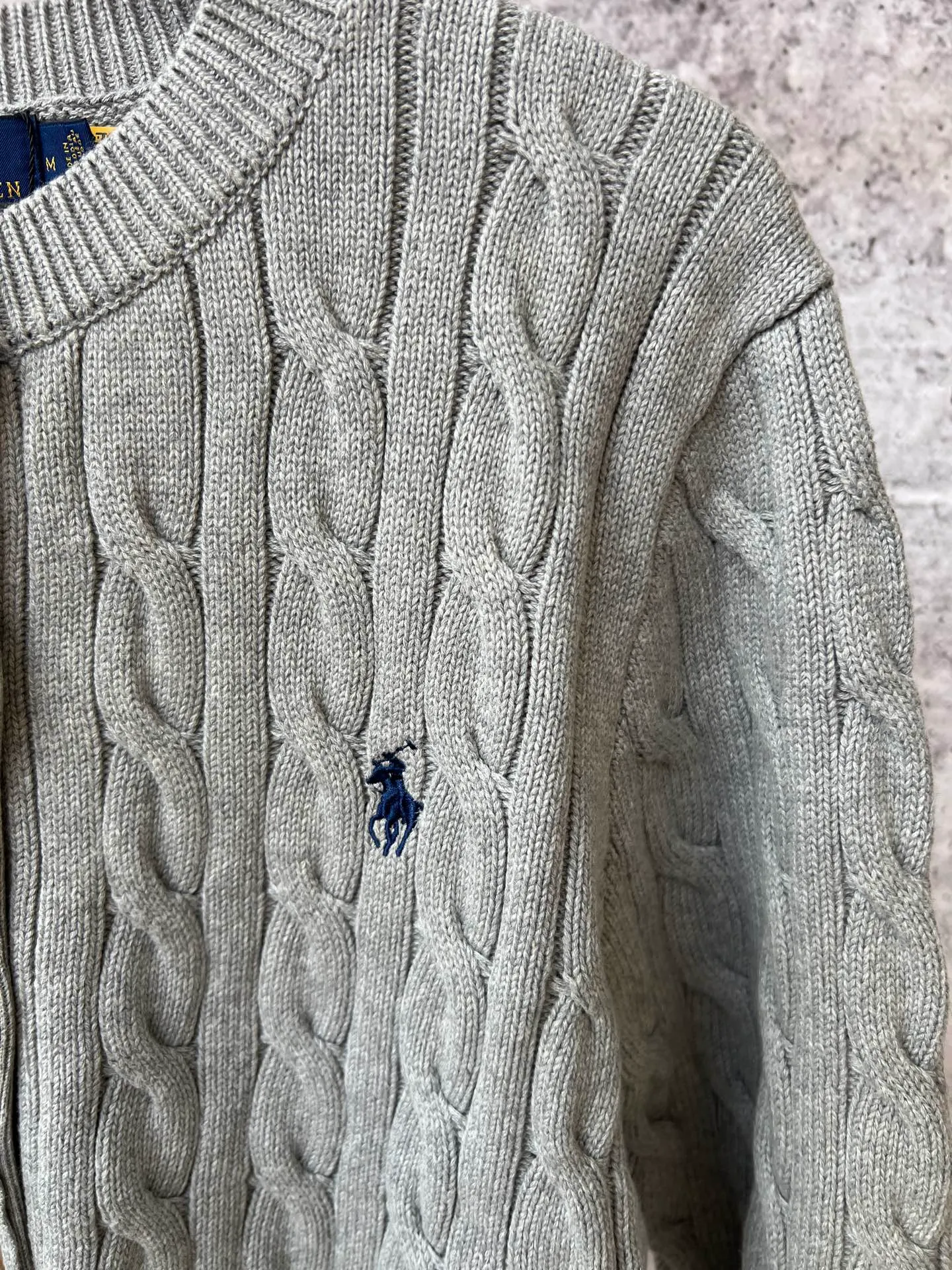 P240 Ralph Lauren autumn women's knitted rubber flower cardigan sweater, Xiaohongshu traffic password, classic rubber flower cardigan buttons, original pure cotton yarn craftsmanship, slim fit upper body, lazy old money style
